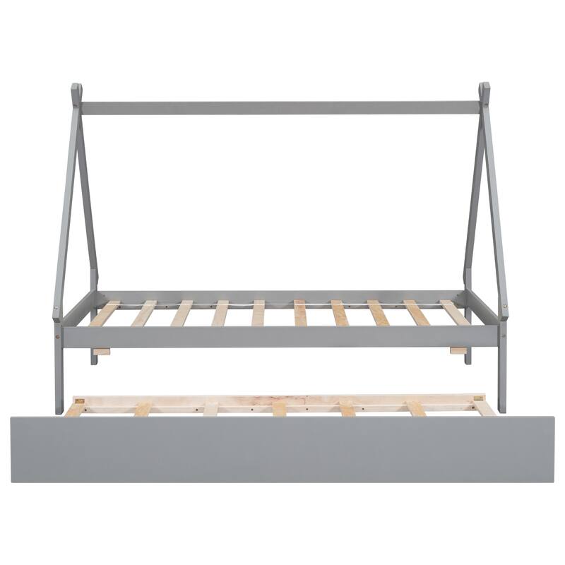 Twin size Tent Floor Bed