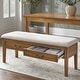 preview thumbnail 4 of 11, Lifestorey Palmer Solid Wood Bench with Storage