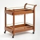 preview thumbnail 2 of 7, Simple Living Butler Rolling Bar Cart