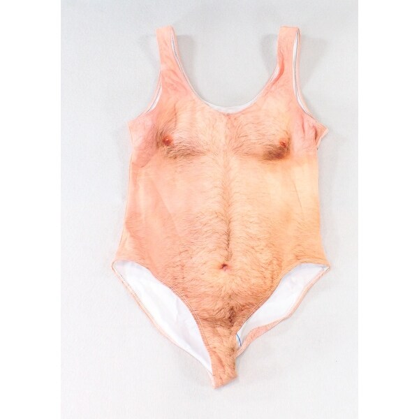 man chest one piece swimsuit
