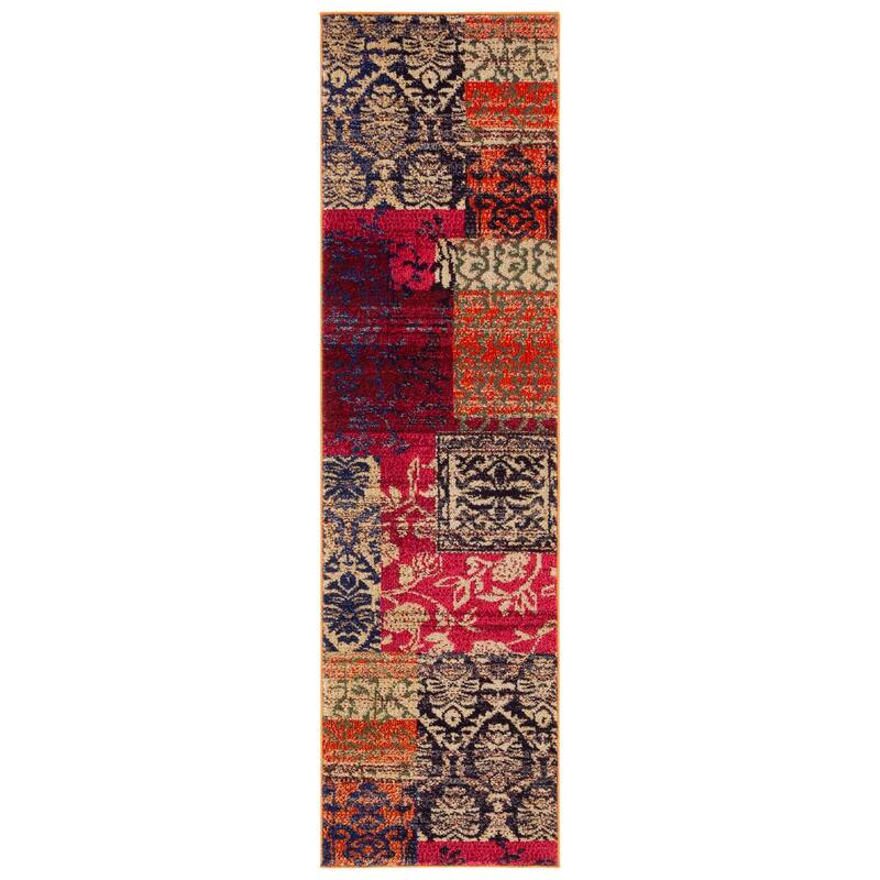 SAFAVIEH Monaco Njomeza Distressed Boho Rug