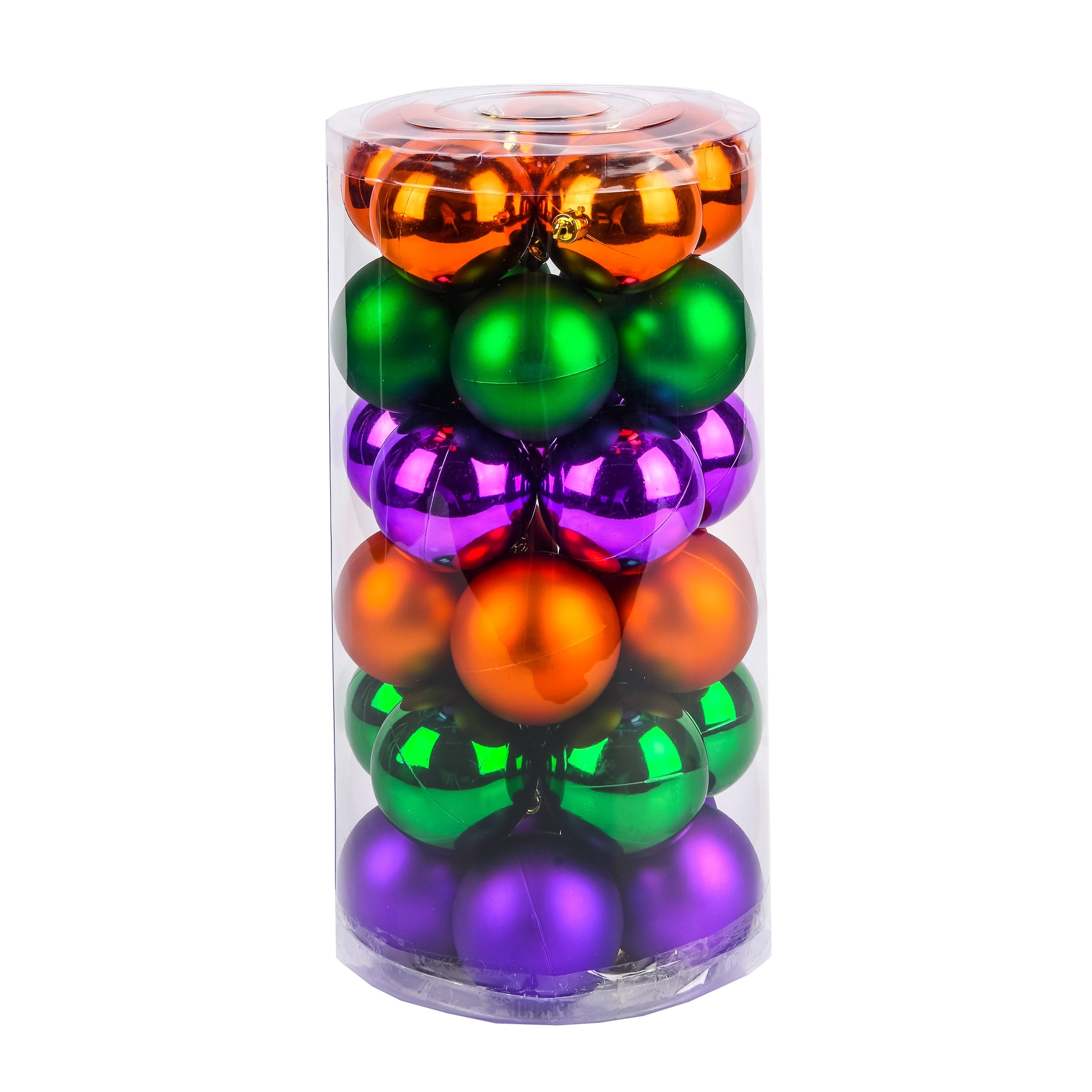National Tree Company 30-Piece Halloween Ball Ornaments Set - 12 in