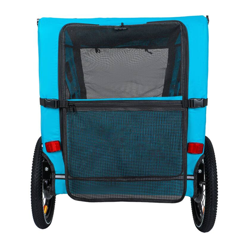 Pet Bike Trailer Dog Cart for Bicycle,Suitable for Small and Medium Pets, Easy Folding Cart Frame, Non-Slip Floor
