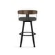 Amisco Lars Swivel Counter and Bar Stool - Bed Bath & Beyond - 24014760