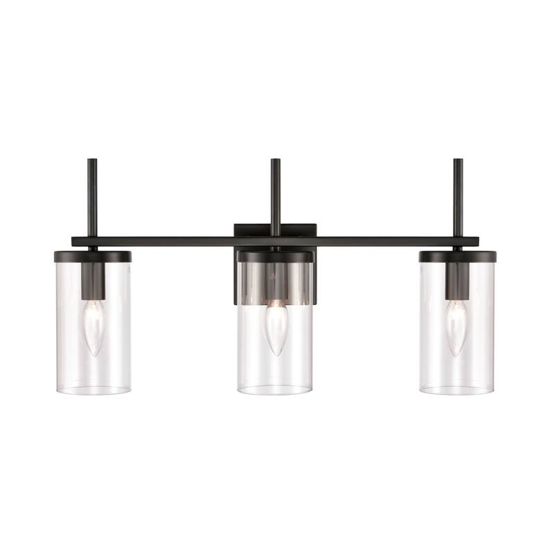 Oakland 13.5-inch Wide 2-Light Vanity Light in Black