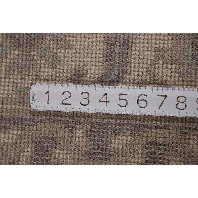 All-Over Floral Oushak Oriental Area Rug Handmade Wool Carpet - 7'11" x 10'0"