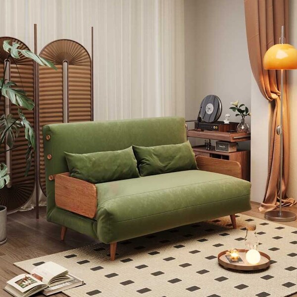 JASIWAY 59.1'' Modern Upholstered Sofa Bed - On Sale - Bed