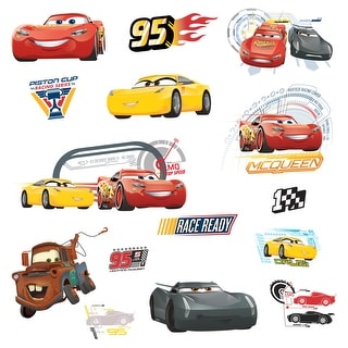 Red Cars 3 Wall Decals by RoomMates