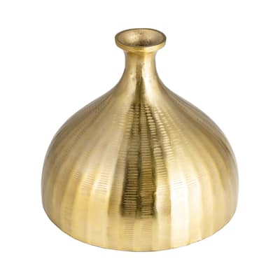 Sagebrook Home Metal Bulbous Vase