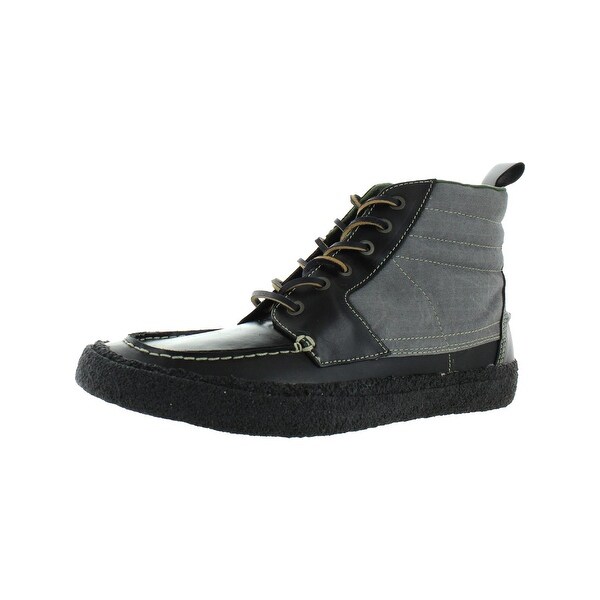 vans mens black high tops