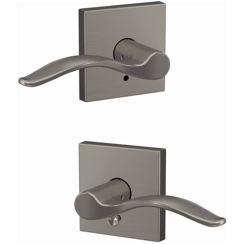 Schlage Custom Pennant Passage or Privacy Door Lever Set with Collins