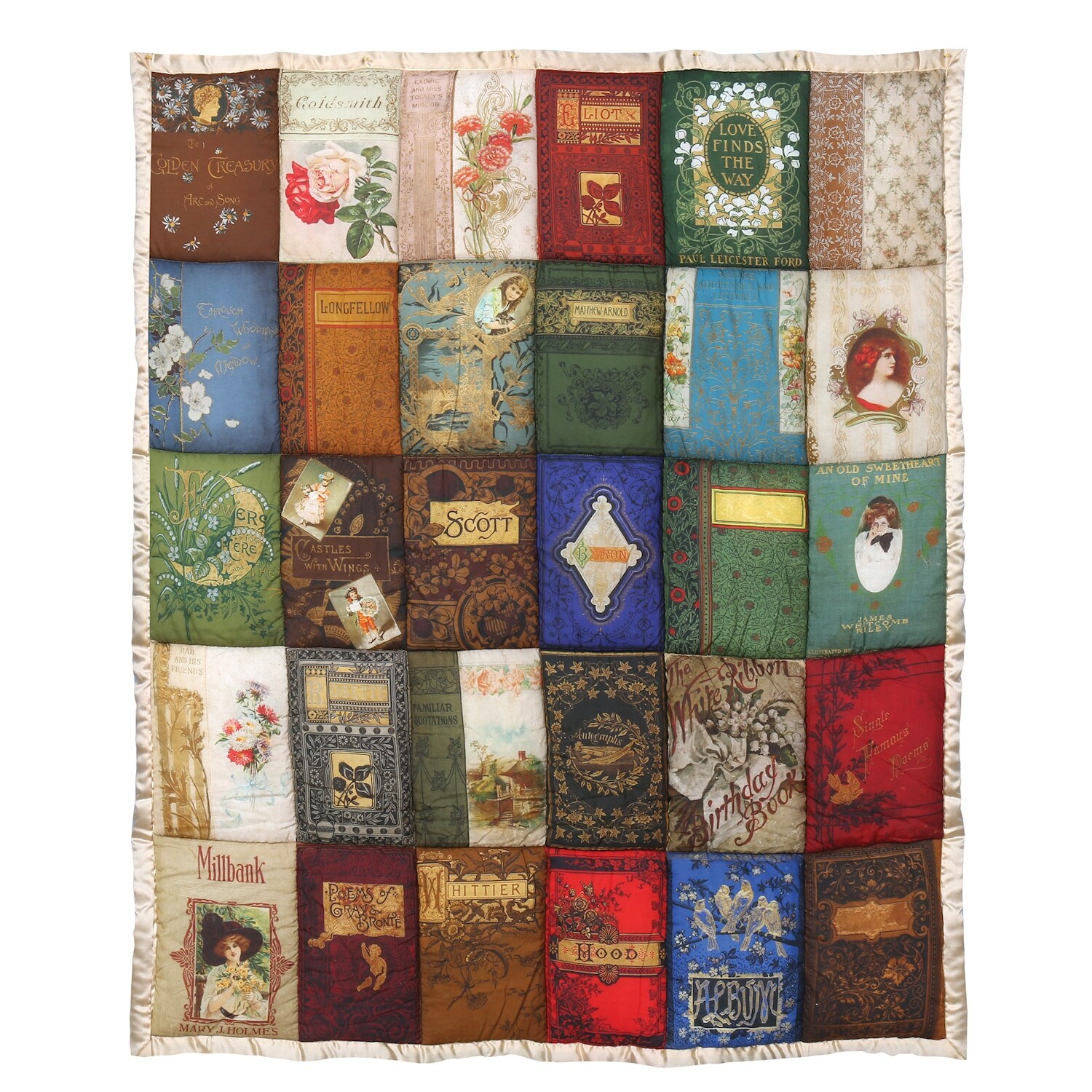 Shop Victorian Trading Co Cover To Cover Book Throw Blanket