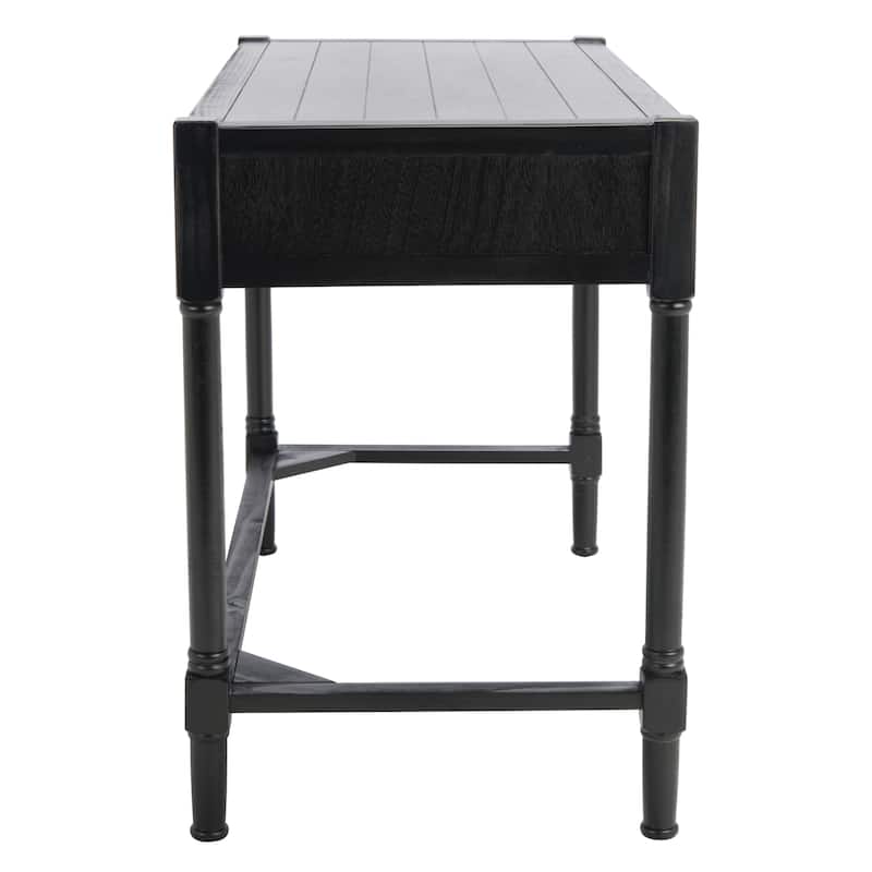 SAFAVIEH Zennure White Washed Grey Writing Desk