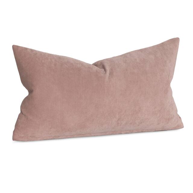 Mixology Padma Washable Polyester Throw Pillow - 21 x 12 - French Pink