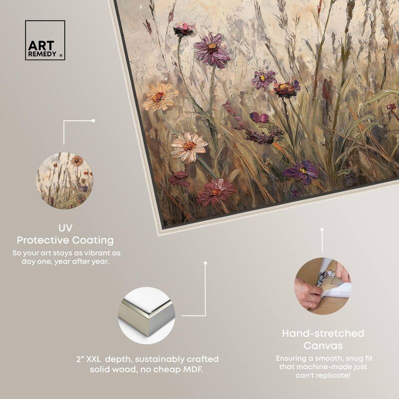 Vintage Blooms II Canvas by Art Remedy