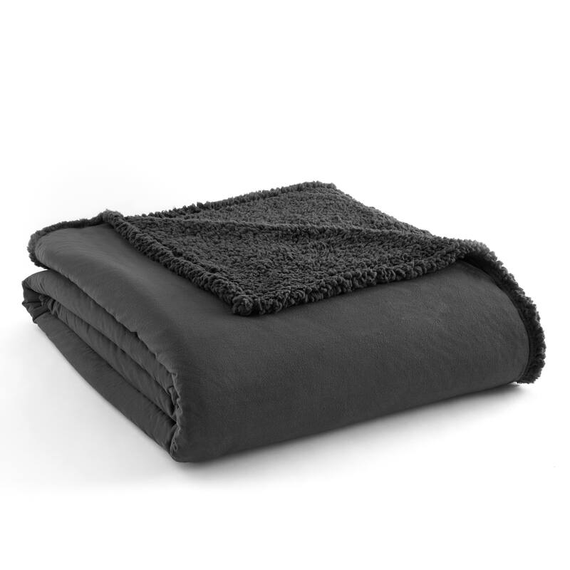 Shavel Micro Flannel® Reverse to Sherpa Blanket