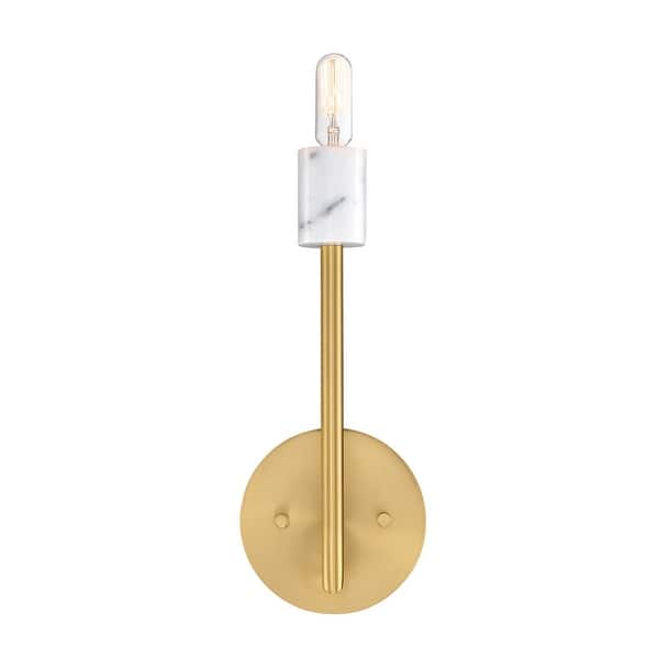 slide 2 of 6, Designers Fountain D304C-WS Star Dust 13" Tall Wall Sconce Brushed Gold