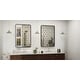 preview thumbnail 18 of 192, KIOTEE Modern Metal Frame Wall Mounted Bathroom Vanity Mirror with 5-year warranty