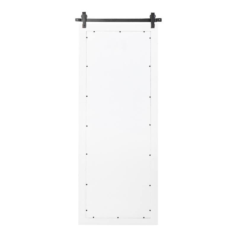 Kate and Laurel Cates Rustic Rectangular Wall Mirror