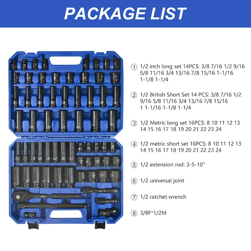 66-Piece Air Tool Kit