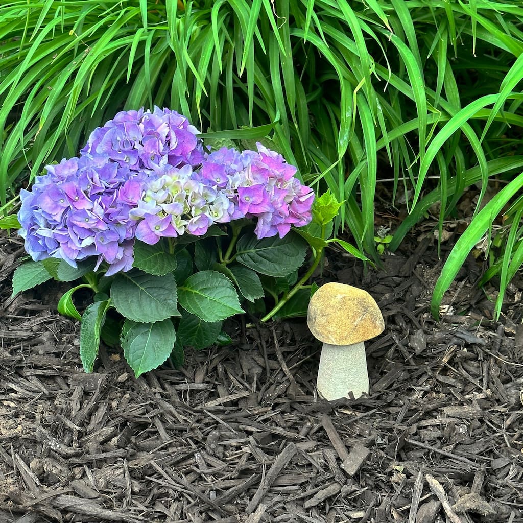 Stone Age Creations Granite Boulder Mushrooms -Garden or Landscaping Accents