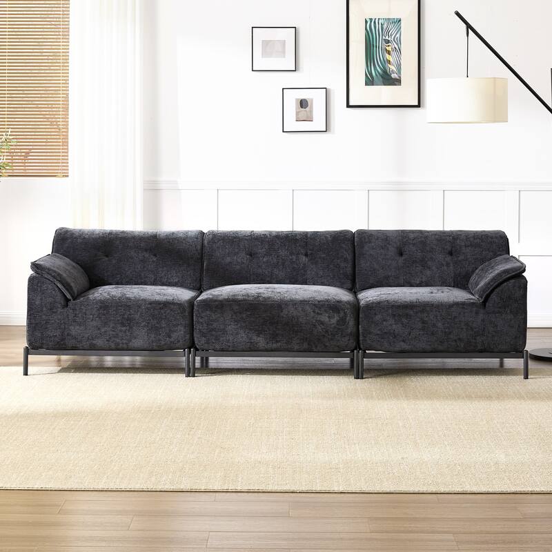 Upholstered Modular Sectional Sofa