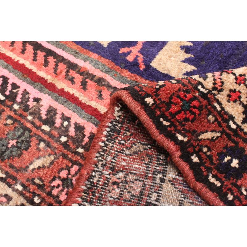 ECARPETGALLERY Hand-knotted Andelz Blue Wool Rug - 4'2 x 8'1