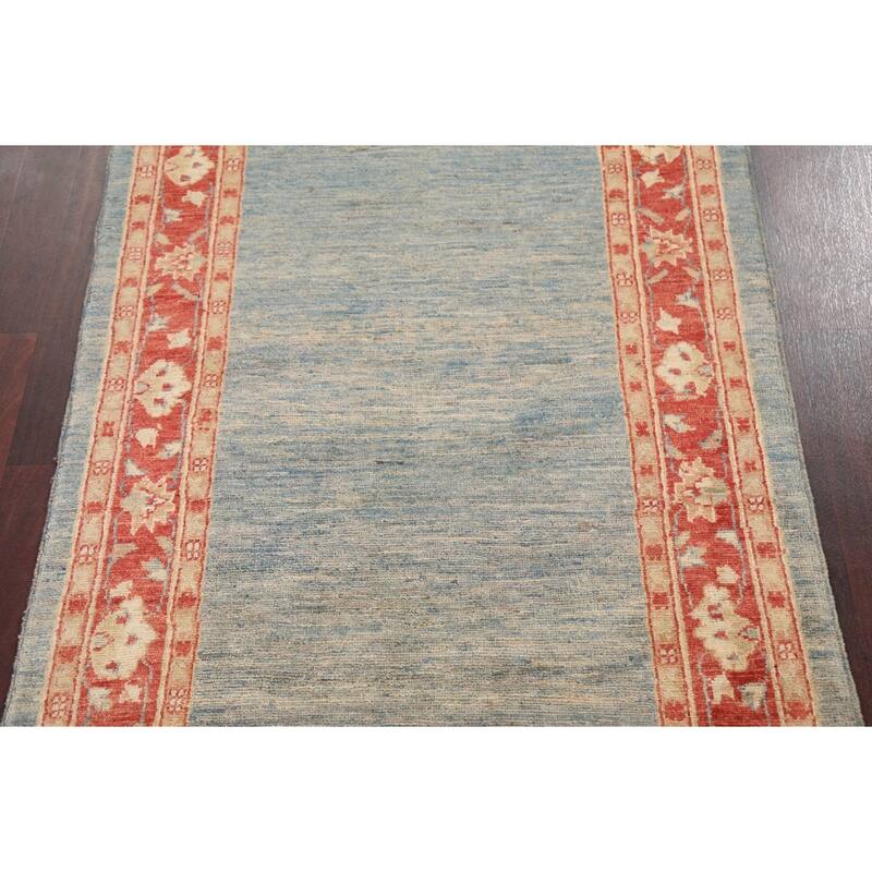 Geometric Gabbeh Kashkoli Oriental Contemporary Wool Area Rug Handmade - 3'2" x 4'8"