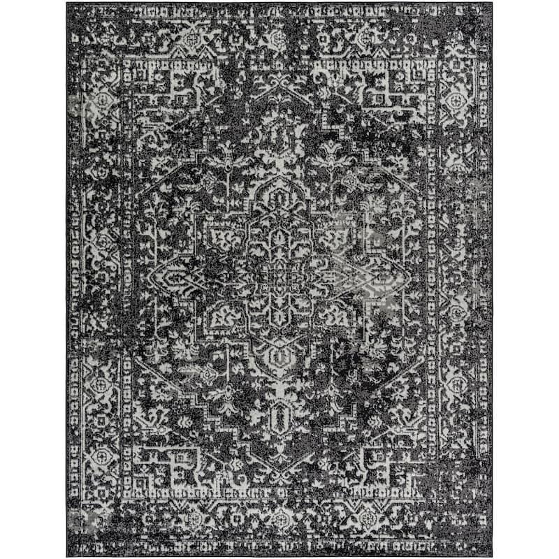 Livabliss Harput Updated Traditional Medallion Area Rug