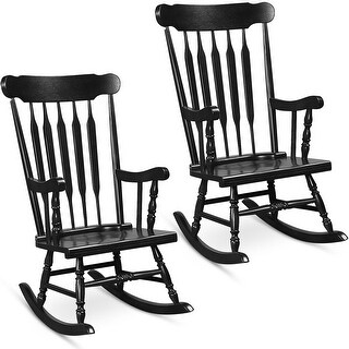Rocking chair adult store wooden single rocker