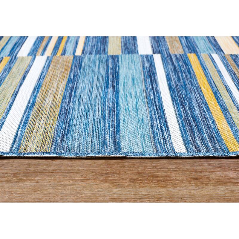 Terra by Obeetee Plaza Lines Rug