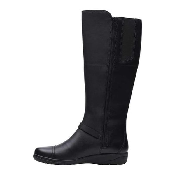 clarks merrian rayna tall leather boots