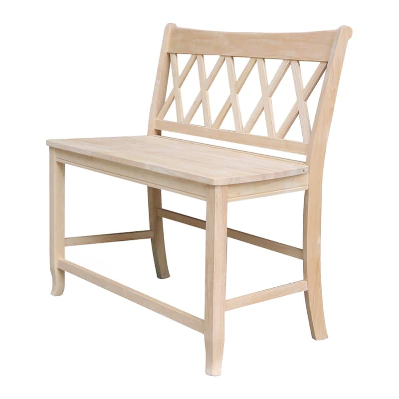 Double X-Back Bench - 24" Seat Height
