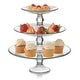 preview thumbnail 6 of 7, Libbey Selene 3-Tier Glass Footed Server Set - Set of 3