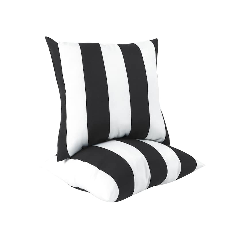 10 Pack Outdoor Throw Pillows,Waterproof & Fade-Resistant Patio Cushions-Soft & Comfortable Decorative Pillow Covers