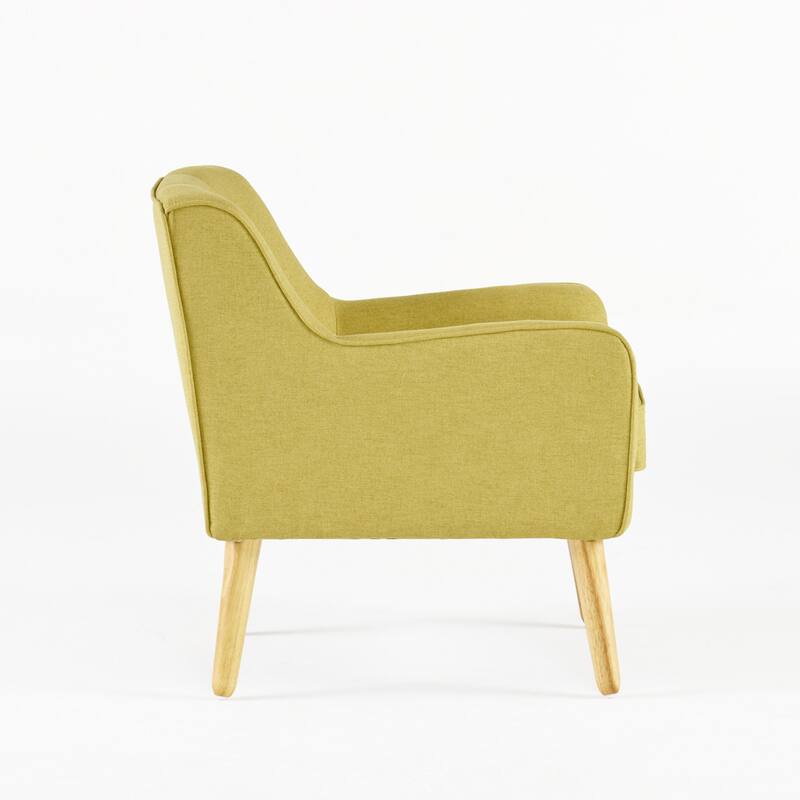 Felicity Mid-century Modern Tufted Armchair by Christopher Knight Home