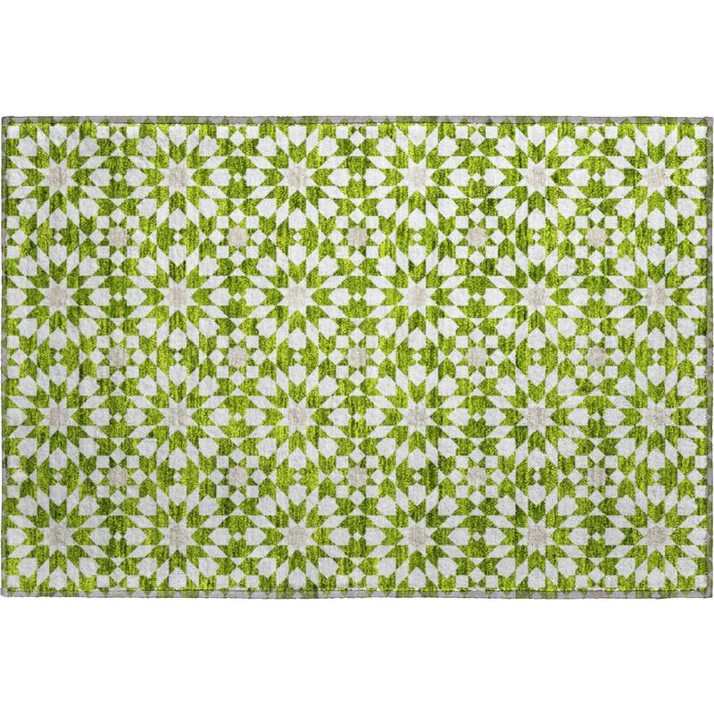 Premium Washable Super Soft Modern Mosaic Mayfield Rug