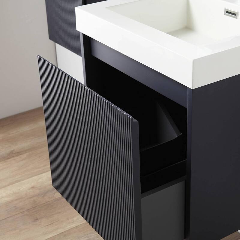 Blossom Positano 20" Floating Vanity with Sink & Side Cabinet