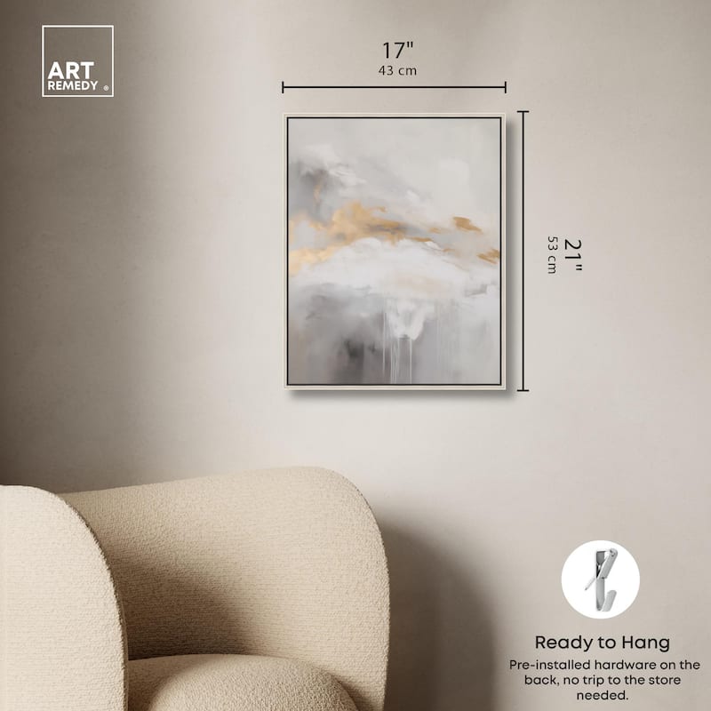 Mellowed Mist I Canvas by Art Remedy
