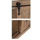 preview thumbnail 27 of 26, Cates Decorative Wood Wall Cabinet with Vanity Mirror and Barn Door