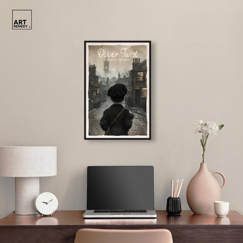 Oliver Twist Classic Canvas by Art Remedy