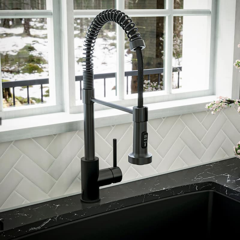 Karran Loxton Touchless Single-Handle Pull-Down Sprayer Kitchen Faucet