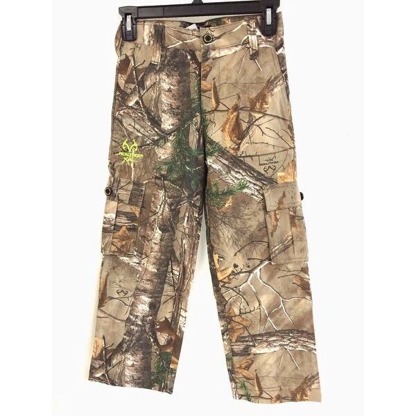 Shop Boy S Mossy Oak Camouflage Cargo Hunting Pants Overstock
