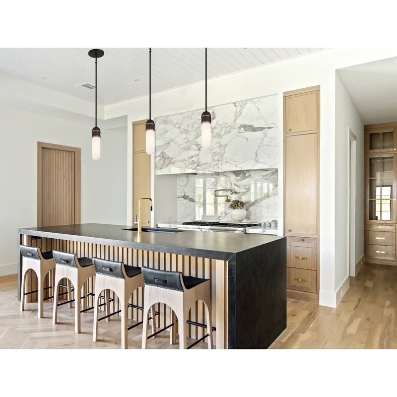 Crystorama Lighting Group CAP-8511 Capsule 3" Wide LED Mini Pendant