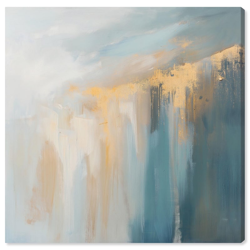 Golden Tears I Canvas by Art Remedy, Gallery Wrapped - 16" x 16"