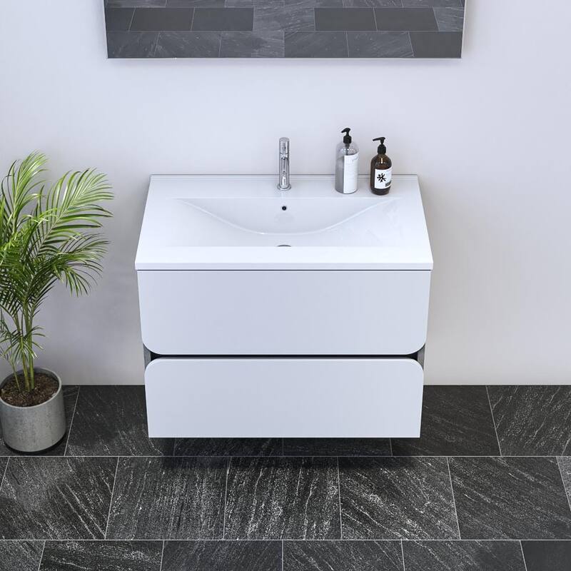 Azurro 2S 80 Floating Bathroom Vanity (32" Width)