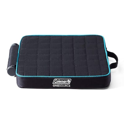Coleman OneSource Outdoor Heated Camping Chair Pad with Rechargable Battery - (L x W x H): 18.12 x 15.75 x 2.75 inches