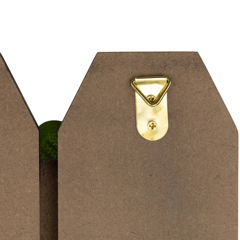 Garden Ma Ma Picket Fence Wooden Wall Sign - 19.25"