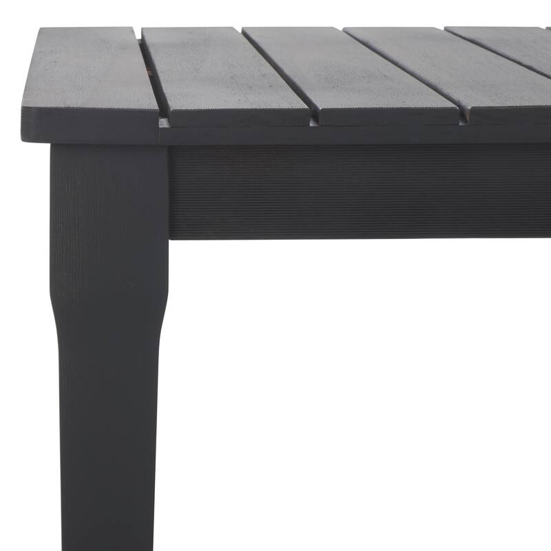 SAFAVIEH Couture Kathern Wood Patio Coffee Table. - 47.4" x 26.4" x 18.5" - 47"W x 26"D x 19"H