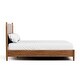 preview thumbnail 11 of 13, Furniture of America Beau Midcentury 2-Piece Walnut Full-size Platform Bed and Nightstand Set